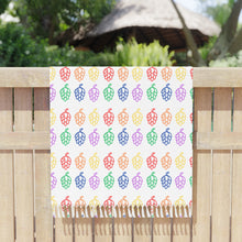 Load image into Gallery viewer, Rainbow Hop Boho Beach Cloth