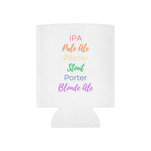 Load image into Gallery viewer, Rainbow Beer Styles Can Cooler