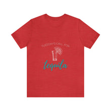 Load image into Gallery viewer, Tuesday's Call For Tequila Short Sleeve Tee - Shot Glass Design