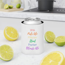 Load image into Gallery viewer, Rainbow Beer Styles Can Cooler