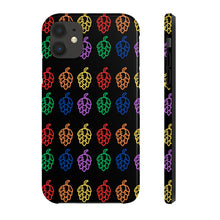 Load image into Gallery viewer, Rainbow Hop Tough Black Phone Cases