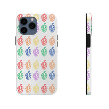 Load image into Gallery viewer, Rainbow Hop White Tough Phone Cases