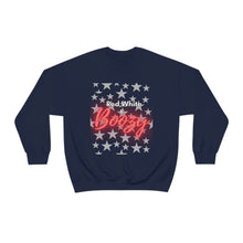 Load image into Gallery viewer, Red, White &amp; Boozy Crewneck Sweatshirt