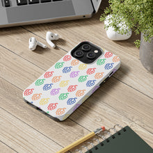 Load image into Gallery viewer, Rainbow Hop White Tough Phone Cases