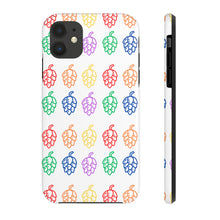 Load image into Gallery viewer, Rainbow Hop White Tough Phone Cases