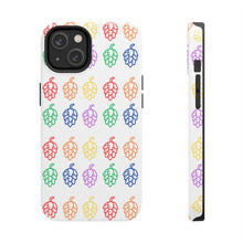 Load image into Gallery viewer, Rainbow Hop White Tough Phone Cases