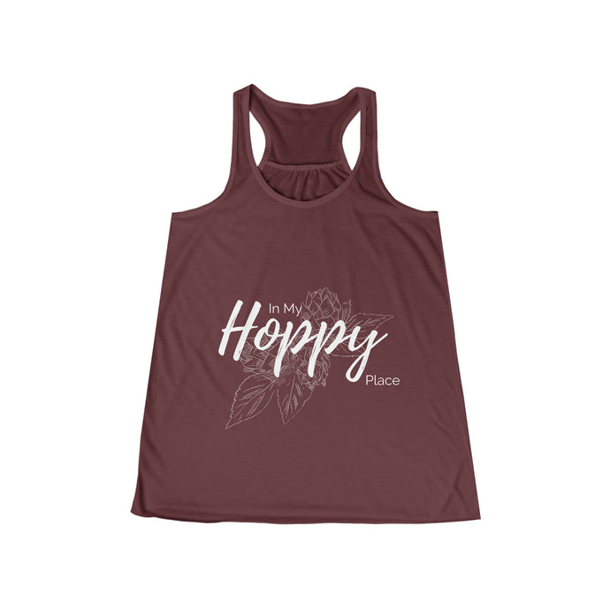 In My Hoppy Place Flowy Racerback Tank