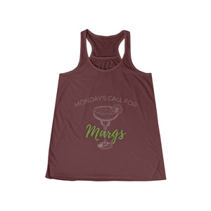 Women's Monday's Call for Margs Flowy Racerback Tank