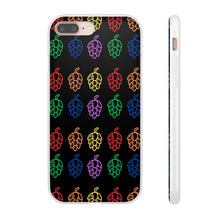 Load image into Gallery viewer, Rainbow Hop Black Flexi Phone Cases